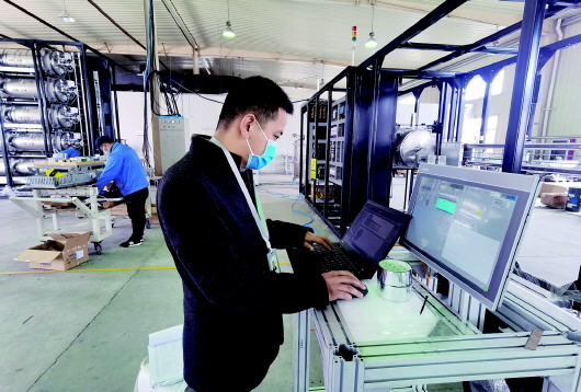 “真金白银”要用在创新发展上一继蚌埠日报关于普乐新能源复工复产报道